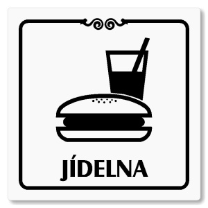 Jídelna, 148x148mm, bílá, Texas